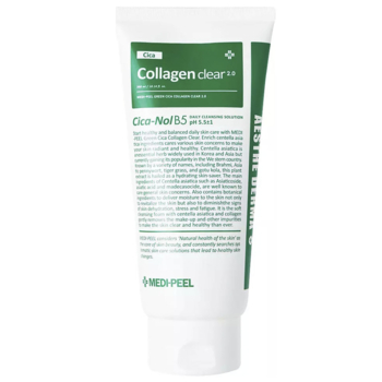Пінка для вмивання Medi-Peel Green Cica Collagen Clear 2.0 з Cica комплексом 300 мл - Pampik