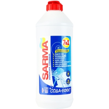 Гель для мытья посуды Sarma Сода-эффект, 500 мл - Pampik