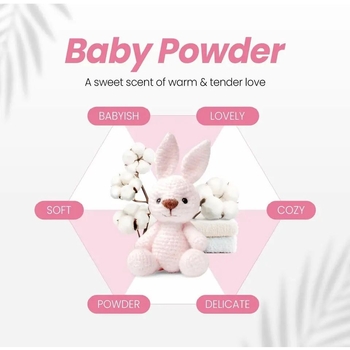 Шампунь для волос Kundal Honey & Macadamia Shampoo Baby Powder с ароматом детской присыпки натуральный 500 мл - Pampik - 4