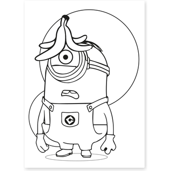 Раскраска Yes Minions 12 страниц (742917) - Pampik - 2