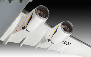 Сборная модель Revell Грузовой самолет АН-124 Руслан, масштаб 1:144, 178 деталей (RVL-03807) - Pampik - 6