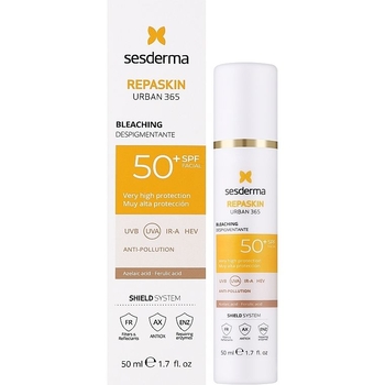 Солнцезащитный крем для лица Sesderma Repaskin Urban 365 Bleaching Cream SPF 50+ с депигментирующим действием 50 мл - Pampik