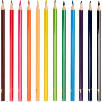 Цветные карандаши Yes Minecraft. Diamond Miner, 12 шт. (290720) - Pampik - 2