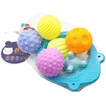 Набор игрушек для купания Bibi Toys Сачок Акула и мячики 7 шт. (760806BT) - Pampik - 4