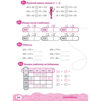 Навчальний зошит Мандрівець Домашня розминка Математика 4 клас (9789669440891) - Pampik - 5