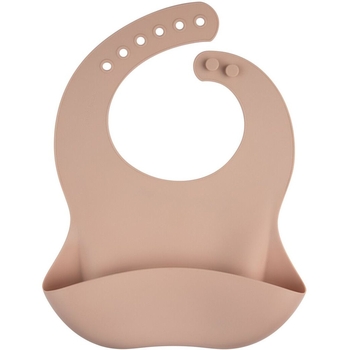 Слинявчик силіконовий Canpol Babies з кишенькою (51/030_bei) - Pampik