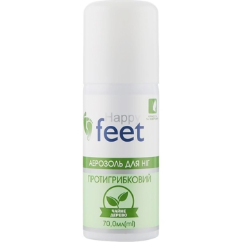 Аерозоль для ніг Happy Feet Протигрибковий 70 мл - Pampik