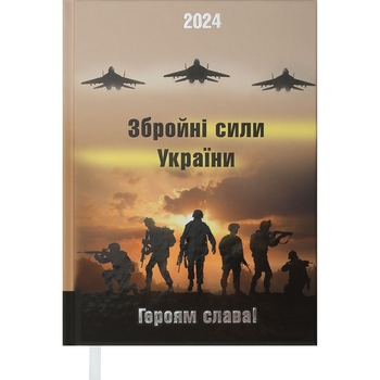Ежедневник датированный Buromax Heroes 2024 A5 коричневый (BM.2189-18) - Pampik