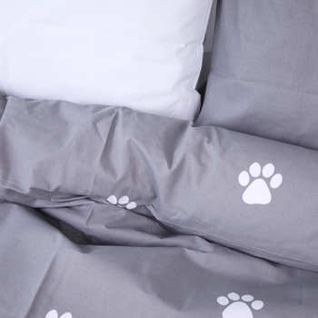 Комплект постельного белья MirSon Ranforce Elite 17-4737 Cat's paws 110 х 140 см - Pampik - 4