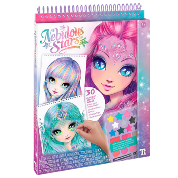 Набор для творчества Nebulous Stars Скетчбук: Макияж Сияние Галактик (11137) - Pampik