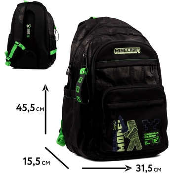 Рюкзак школьный Yes TS-47 Minecraft, черный (559619) - Pampik - 14