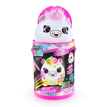 Набір для творчості Canal Toys DIY Airbrush Plush Сквіш Неон сюрприз (AIR022) - Pampik - 4