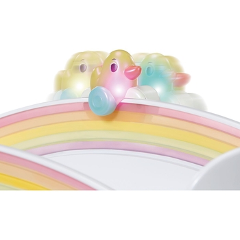 Ліжечко для ляльки Baby born Сон на веселці (звук, світло, з постільною білизною) - Pampik - 9