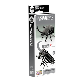 Збірна 3Д модель Eugy Зоопарк Жук-носоріг (XEG-113) - Pampik - 6