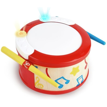 Музыкальная игрушка Hape Барабан со светом и звуками (E0620) - Pampik - 2