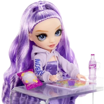Кукла Rainbow High Sparkle & Shine Виола, с аксессуарами, 28 см (427810) - Pampik - 5