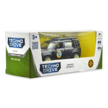 Автомодель TechnoDrive Шевроны Героев Land Rover Defender 110 ГУР МО (250364M) - Pampik - 15
