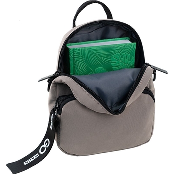 Міні рюкзак-сумка GoPack Education GO24-181XXS-1 бежевий - Pampik - 9