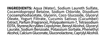 Крем-гель для душу Dicora Urban Fit Протеїновий йогурт та огірок, 400 мл - Pampik - 3