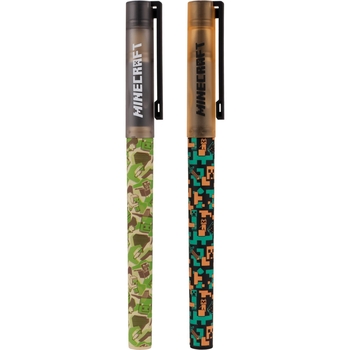 Ручка кулькова Yes Minecraft сині чорнила упаковка 24 шт. (412148) - Pampik - 2