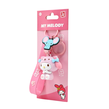 Брелок Hello Kitty Май Мелоди с животным (11541) - Pampik - 2