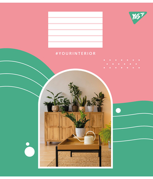 Набор тетрадей Yes Your interior А5, в линейку, 48 листов, 10 шт. (767134) - Pampik - 4