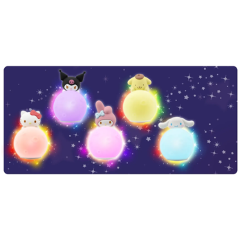 Колекційна фігурка Hello Kitty Куромі на Місяці зі світлом (11528) - Pampik - 6