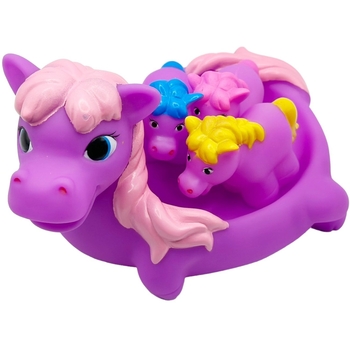 Набір іграшок для купання Bibi Toys Єдиноріг 4 шт. (760875BT) - Pampik