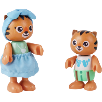 Кукольный дом Hape Тигры в джунглях деревянный (E3412) - Pampik - 9