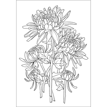 Розмальовка антистрес Santi Флористика 12 сторінок (743058) - Pampik - 2