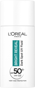 Флюид для кожи лица L`Oreal Paris Bright Reveal против пигментных пятен SPF 50+ 50 мл - Pampik - 2
