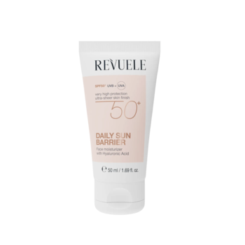 Ежедневный крем-барьер для лица SPF50 Revuele Daily Sun Barrier 50 мл - Pampik