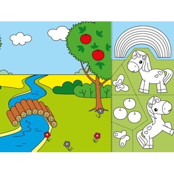 Набор для творчества Ранок Раскрашиваем, вырезаем, клеим: Кто умеет колдовать? (С1364008У) - Pampik - 4