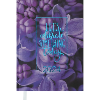 Ежедневник датированный Buromax Magiс 2024 A5 бирюзовый (BM.2159-26) - Pampik