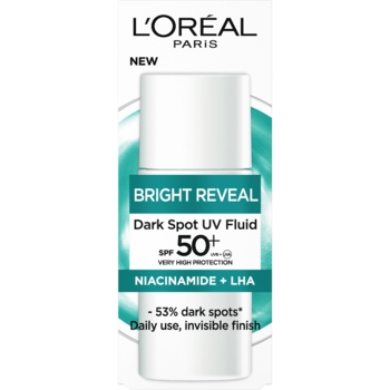 Флюид для кожи лица L`Oreal Paris Bright Reveal против пигментных пятен SPF 50+ 50 мл - Pampik