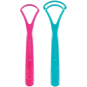 Набір скребків для язика Curaprox з одним лезом + подвійним лезом, в асортименті - Pampik - 2