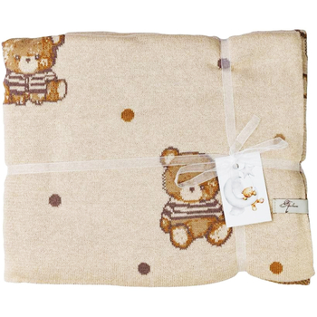 Плед Прованс Тедді 90х100 см бежевий (33718) - Pampik - 2