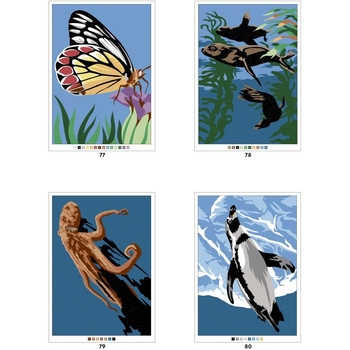 100 магічних фарбованок Жорж Фауна (Z101066У) - Pampik - 4