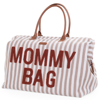 Сумка Childhome Mommy bag stripes nude/terracotta (CWMBBSTNR) - Pampik - 2