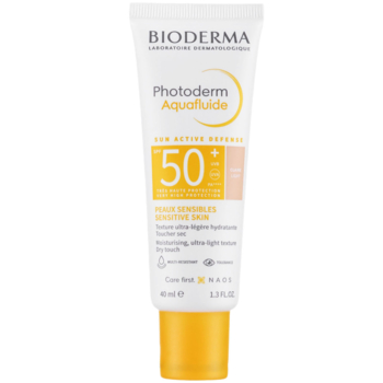 Сонцезахисний тональний флюїд Bioderma Photoderm Max Aquafluide SPF50+ 40 мл - Pampik