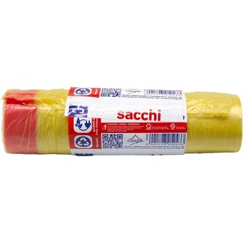 Пакети для сміття Irge зав'язках жовті 40 л 15 шт - Pampik