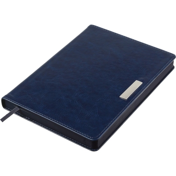 Ежедневник датированный Buromax Salerno 2024 A5 синий (BM.2133-02) - Pampik - 2