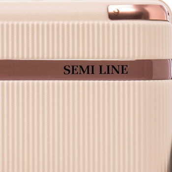 Бьюти-кейс Semi Line 16L Ecru (T5669-1) - Pampik - 7