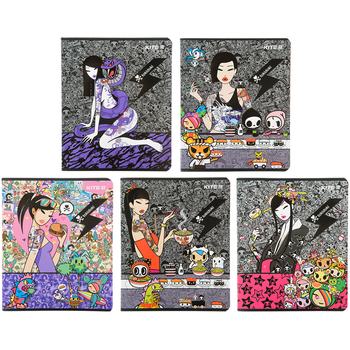 Набор тетрадей Kite Tokidoki А5 в клетку 48 листов 10 шт. (TK22-259) - Pampik