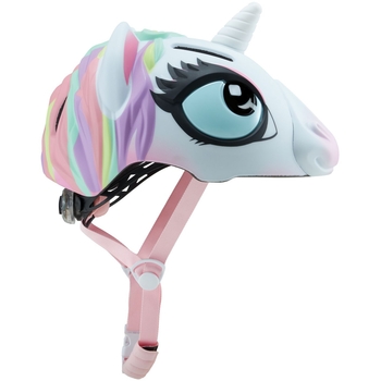 Шолом захисний Globber Fantasy Єдиноріг білий, р.S/M (49-55 см) з ліхтариком (605-110) - Pampik - 2