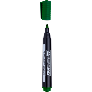 Маркер Buromax водостійкий зелений (BM.8700-04) - Pampik - 2