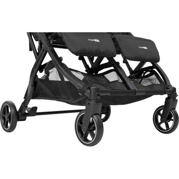 Коляска для дитини прогулянкова FreeON Active Twin чорна/зелена (49720) - Pampik - 12