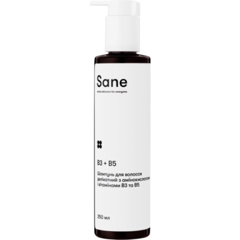 Шампунь Sane деликатный с аминокислотами и витаминами, 250 мл - Pampik