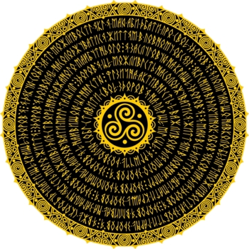 Картина за номерами Strateg & Karpachoff Здоров'я сугестивна мандала 40х40 см (3 Mandala (health)) - Pampik