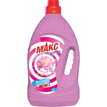 Гель для прання Макс Весняна свіжість Універсал 4 л - Pampik